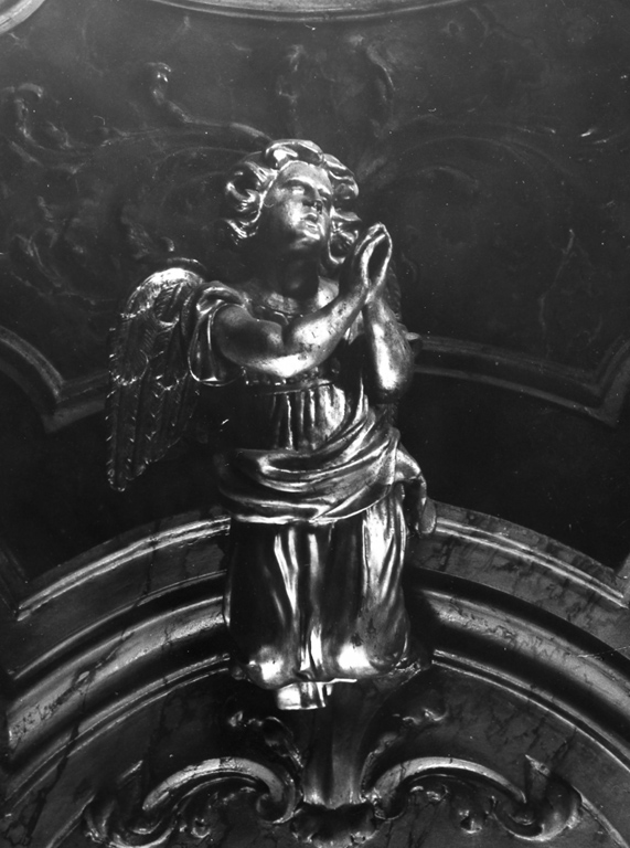 angelo orante (scultura) - ambito laziale (fine sec. XIX)