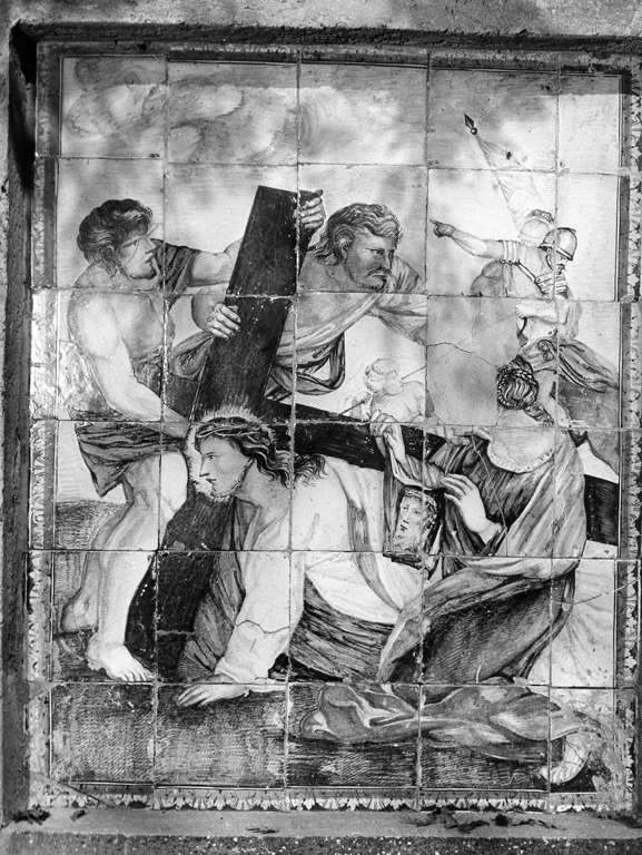 Cristo incontra la Veronica (dipinto) - ambito napoletano (sec. XVIII)
