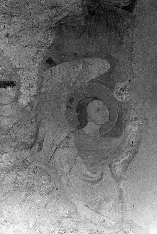 angelo annunciante (dipinto) - ambito umbro (sec. XIV)