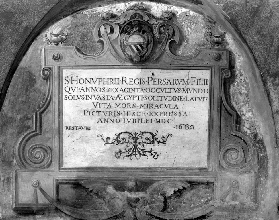 storie della vita di sant'Onofrio (dipinto, ciclo) di Strada Vespasiano (e aiuti) (secc. XVI/ XVII)