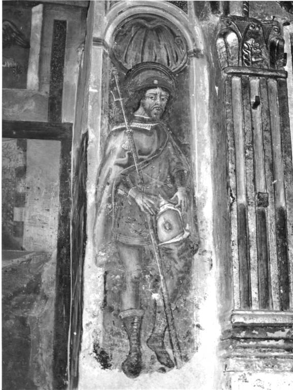 San Rocco (dipinto, complesso decorativo) di Cappelli Dionisio (sec. XVI)