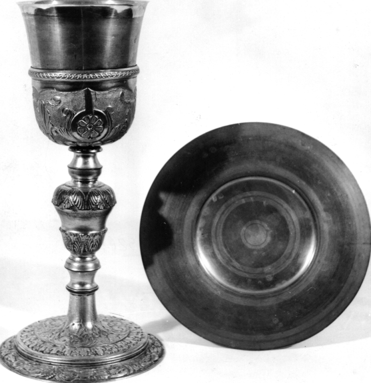 calice - ambito genovese (seconda metà sec. XIX)