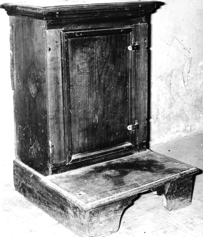 inginocchiatoio - ambito laziale (sec. XIX)