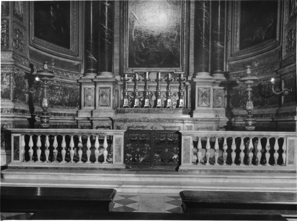 balaustrata di Spagna Carlo (sec. XVII)