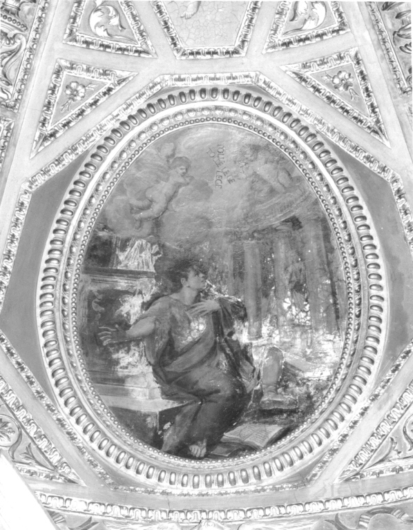 conversione di Sant'Agostino (dipinto, complesso decorativo) di Speranza Giovanni Battista (sec. XVII)