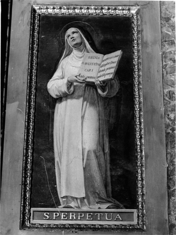 Santa Perpetua (dipinto, pendant) di Gagliardi Pietro (sec. XIX)