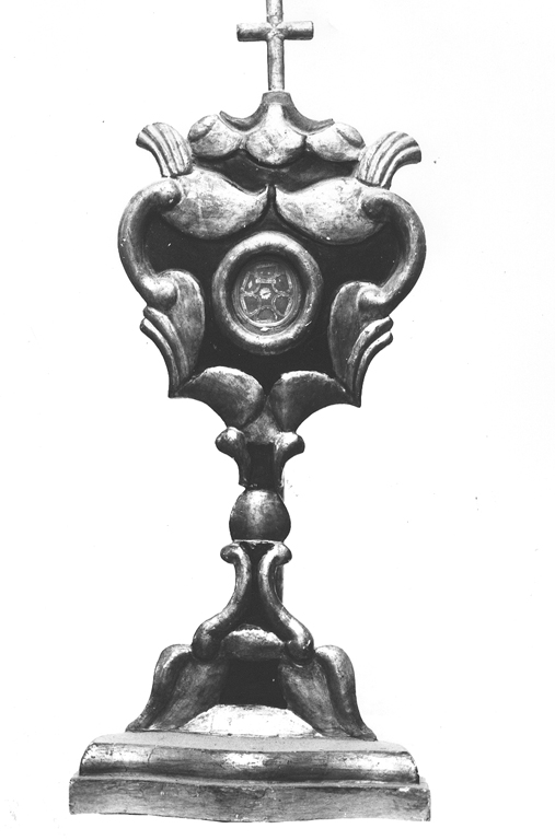 reliquiario, coppia - ambito laziale (metà sec. XIX)