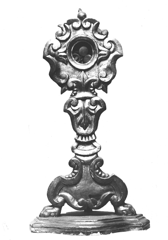 reliquiario - ambito laziale (metà sec. XIX)