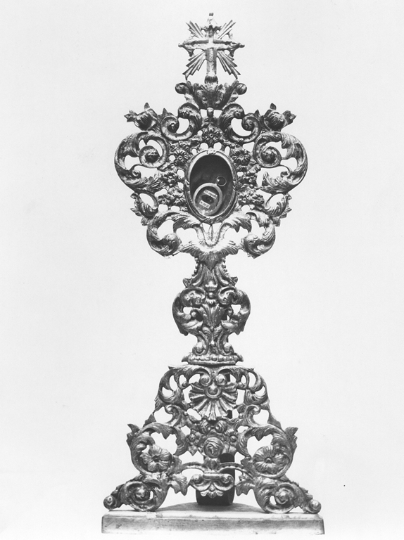 reliquiario - ambito laziale (inizio sec. XX)