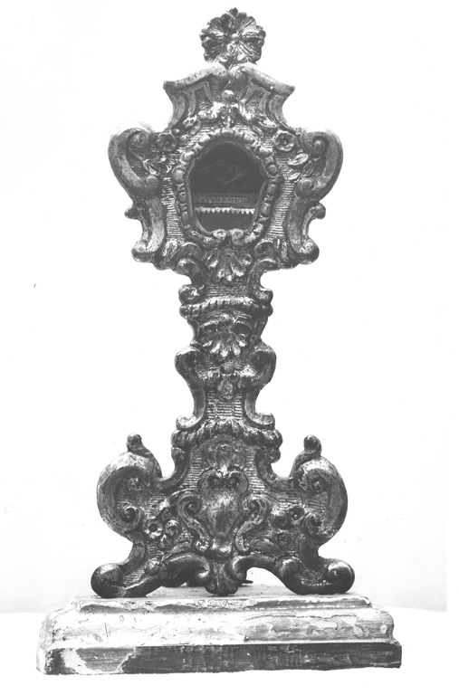 reliquiario - ambito laziale (seconda metà sec. XVIII)