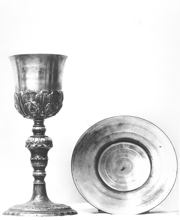 calice - ambito laziale (metà sec. XVIII)
