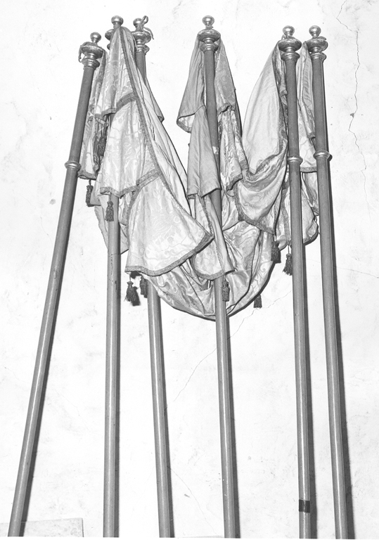 baldacchino processionale - ambito laziale (fine sec. XIX)