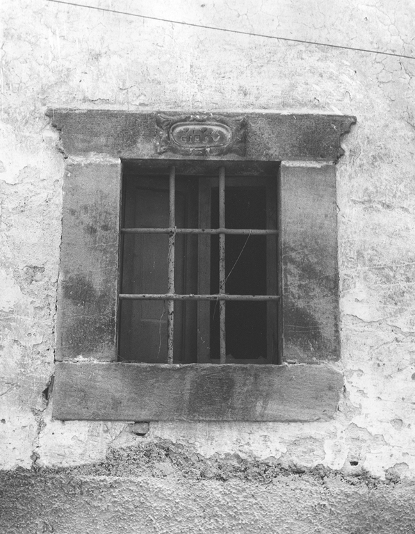 mostra di finestra - ambito laziale (sec. XVIII)