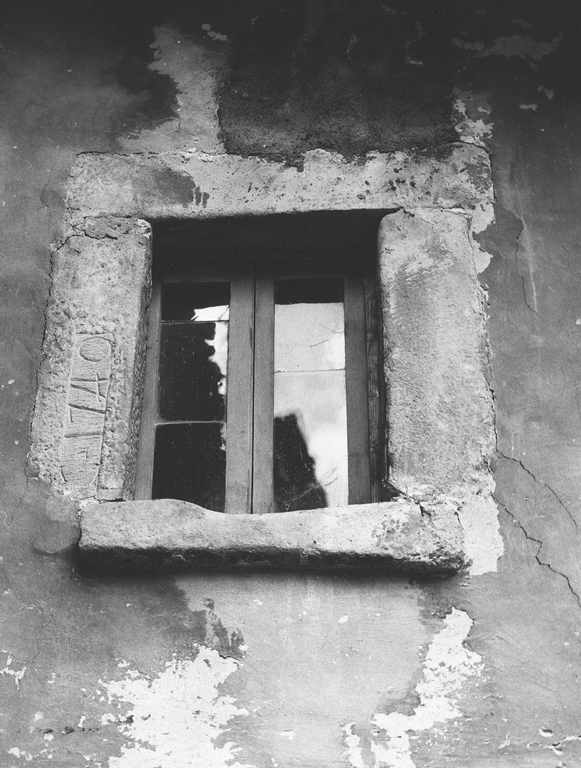 mostra di finestra - ambito laziale (sec. XVIII)