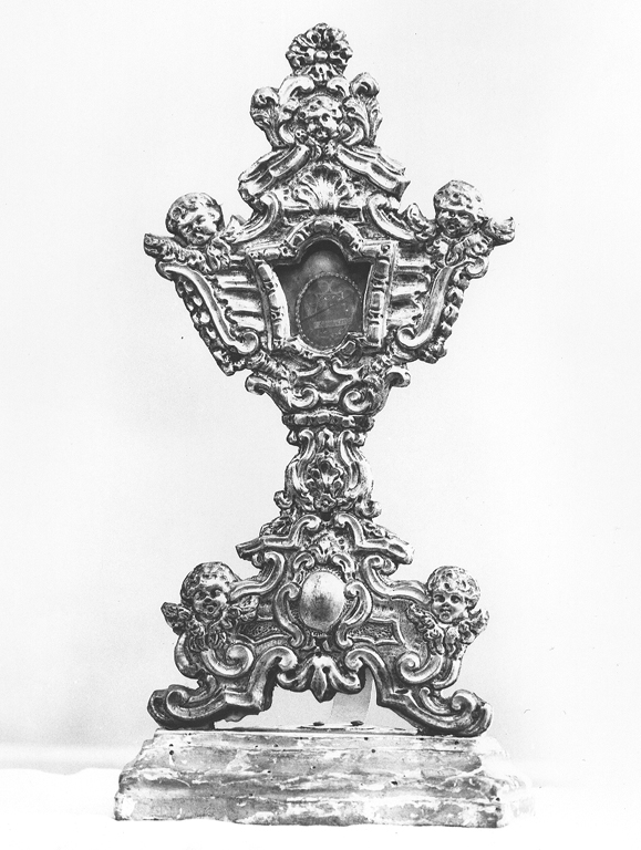 reliquiario - ambito laziale (sec. XVIII)