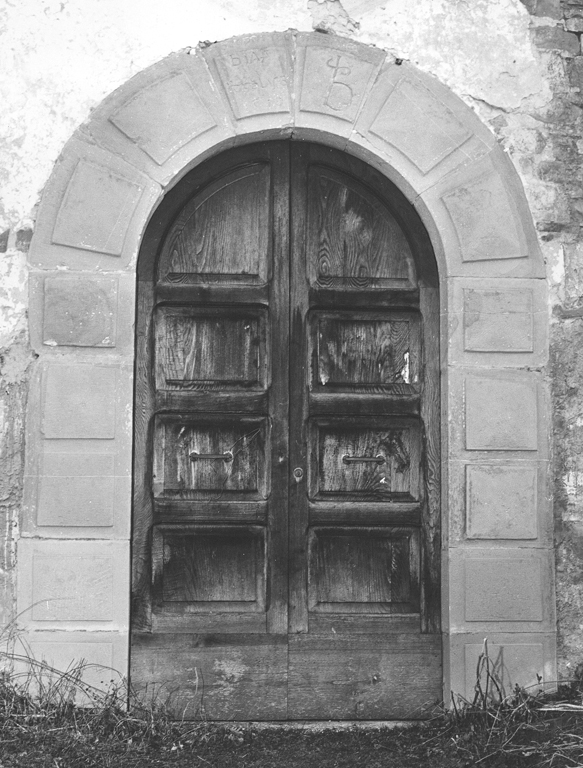 mostra di portale - ambito laziale (sec. XVI)