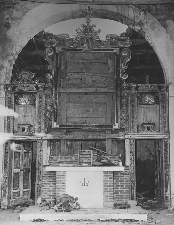 altare maggiore - ambito laziale (sec. XVIII)