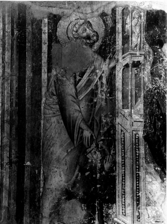 Madonna in trono con Bambino e Santi (dipinto) - ambito laziale (metà, seconda metà sec. XIV, sec. XIV)