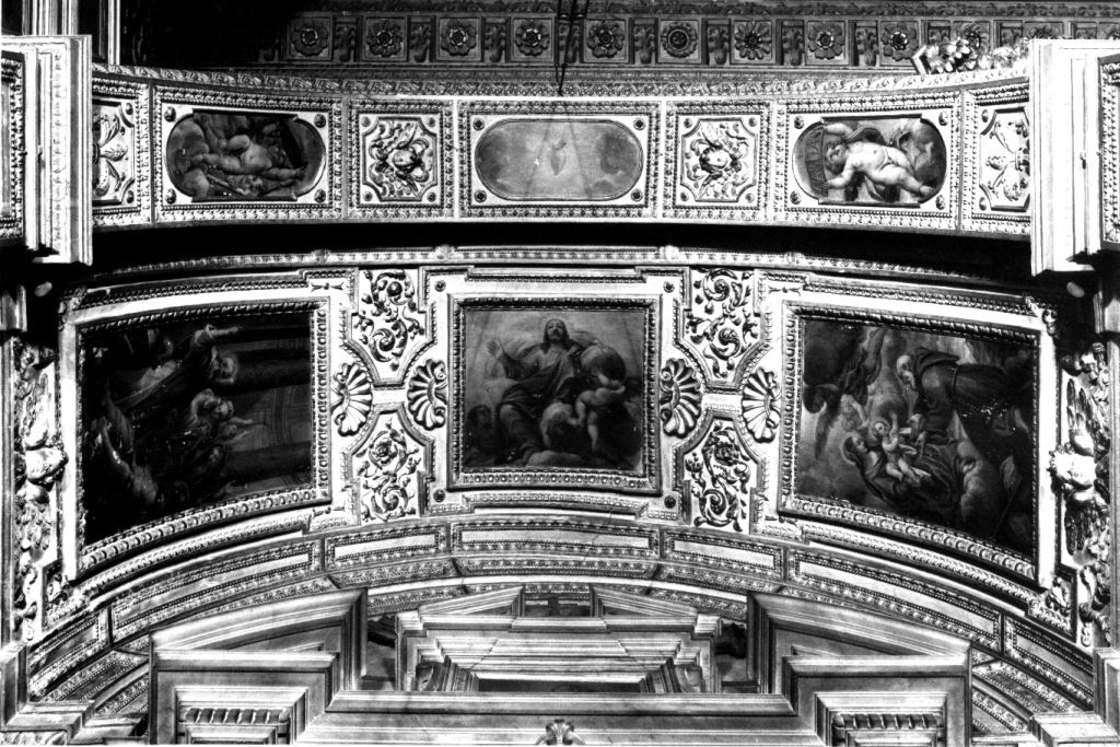 decorazione pittorica, complesso decorativo di Ferretti Giovanni Battista (sec. XVII)