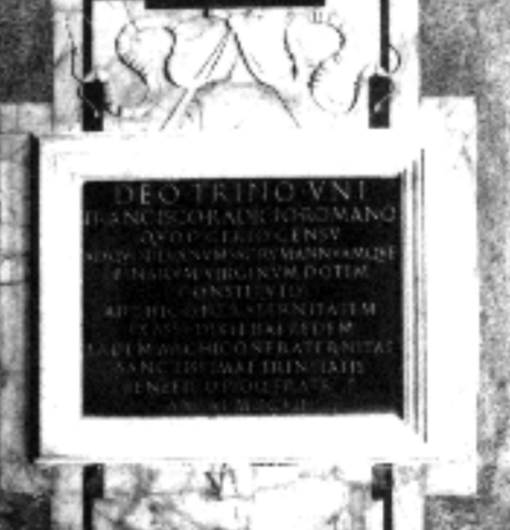 lapide commemorativa - ambito romano (sec. XVII)