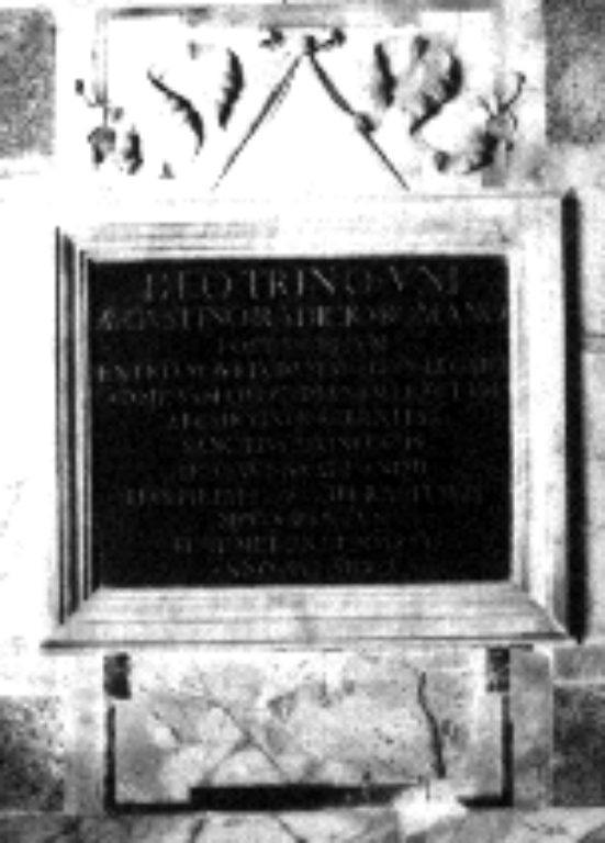 lapide commemorativa - ambito romano (sec. XVII)