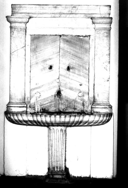 lavabo - ambito romano (sec. XVIII)