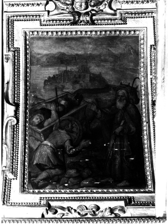 miracolo di San Giulio (dipinto) di Ricci Giovanni Battista (sec. XVII)