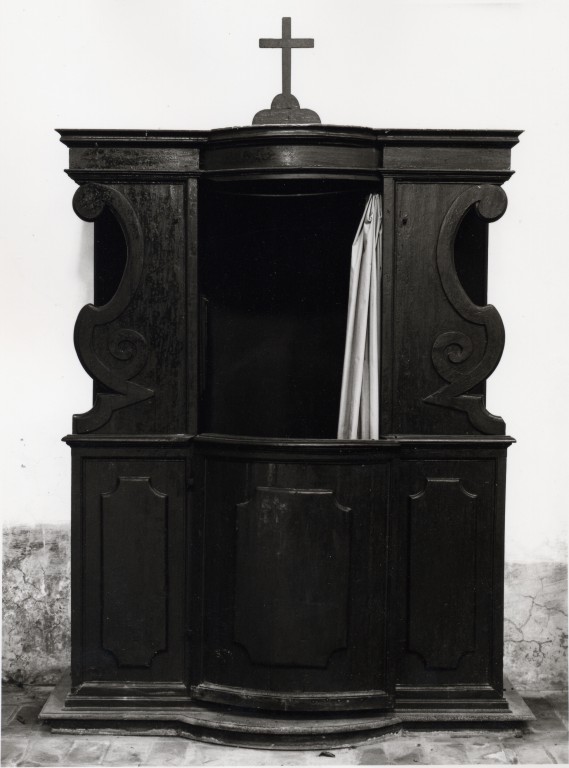 confessionale, coppia - bottega Italia centrale (sec. XVIII)