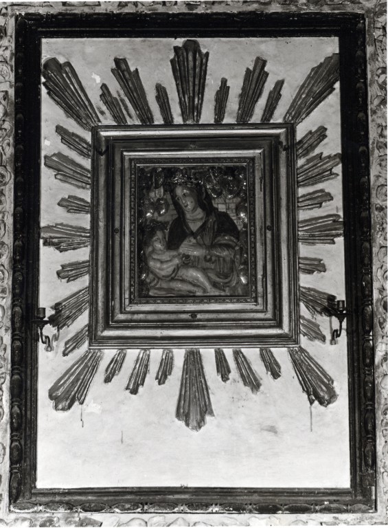 Madonna con Bambino (dipinto) - ambito viterbese (sec. XVIII)