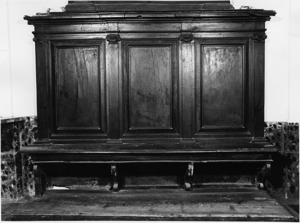 pancale da chiesa, coppia - bottega Italia centrale (fine/inizio secc. XVII/ XVIII)