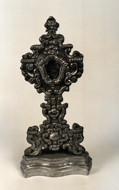 reliquiario-ostensorio - bottega laziale (sec. XVIII)