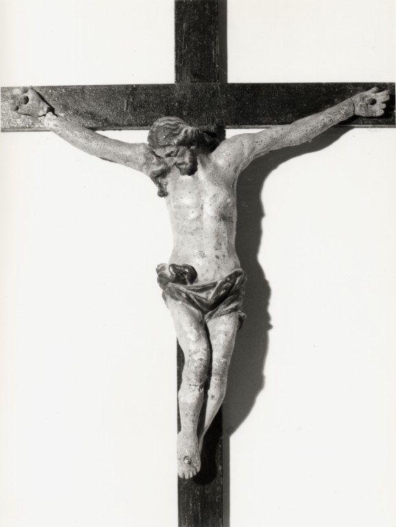 Cristo crocifisso (scultura) - bottega Italia centrale (secc. XVII/ XVIII)