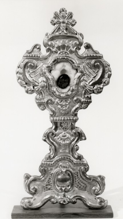 reliquiario-ostensorio - bottega Italia centrale (sec. XIX)