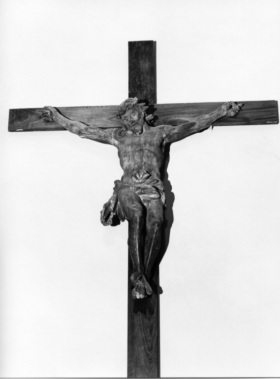 Cristo crocifisso (scultura) - ambito laziale (inizio sec. XVIII)