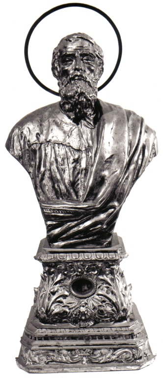 San Bonaventura (reliquiario - a busto) - ambito romano (inizio sec. XIX)