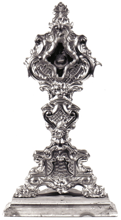 reliquiario - a ostensorio - ambito veneto (fine sec. XIX)