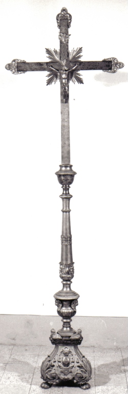 croce d'altare - ambito laziale (fine sec. XIX)