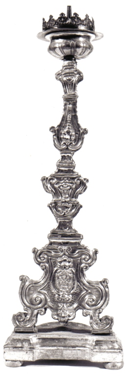 candeliere - ambito romano (metà sec. XVIII)