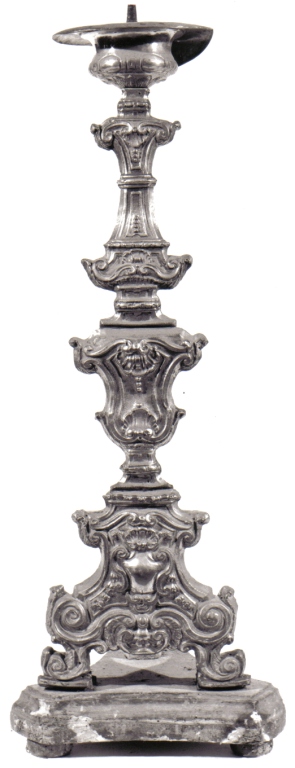 candeliere - ambito romano (metà sec. XVIII)