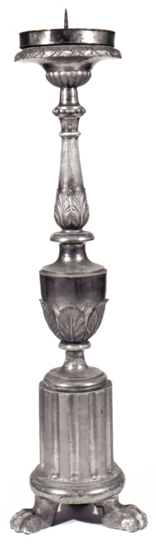 candeliere - ambito laziale (seconda metà sec. XIX)