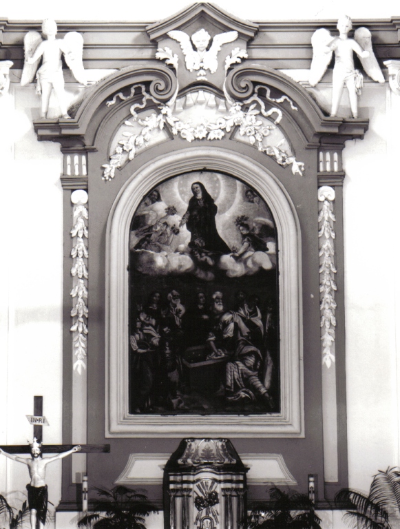 assunzione della Madonna (dipinto) di Battilana Nicola (sec. XVIII)
