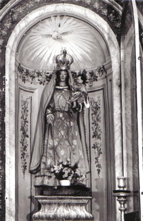 Madonna del Rosario (statua) - ambito laziale (seconda metà sec. XVIII)