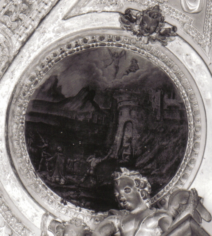 lapidazione di Santo Stefano (dipinto) - ambito laziale (sec. XVII)
