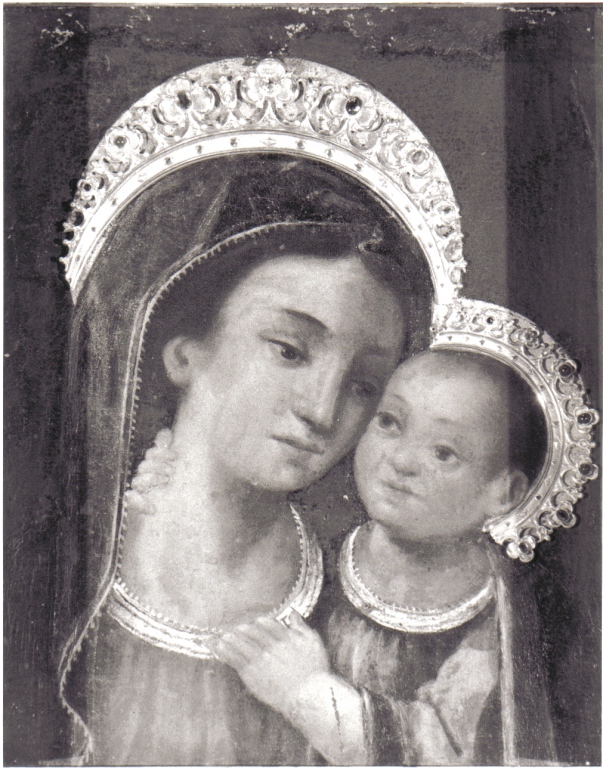 Madonna del Buon Consiglio, Madonna con Bambino (dipinto) - ambito laziale (inizio sec. XVIII)