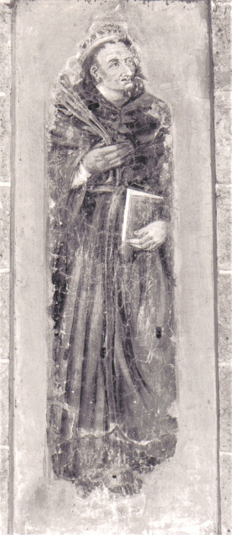 San Nicola da Tolentino (dipinto, frammento) - ambito umbro (inizio sec. XV)