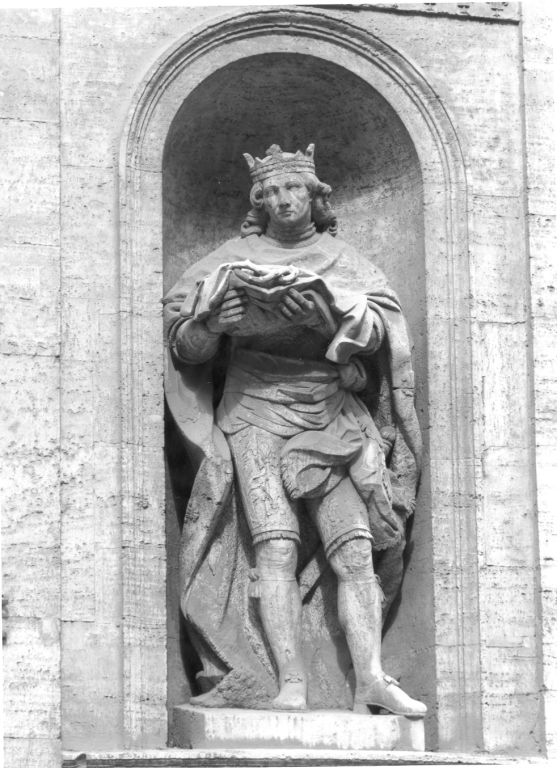 S. Luigi IX (statua) di L'Estode Pierre (sec. XVIII)