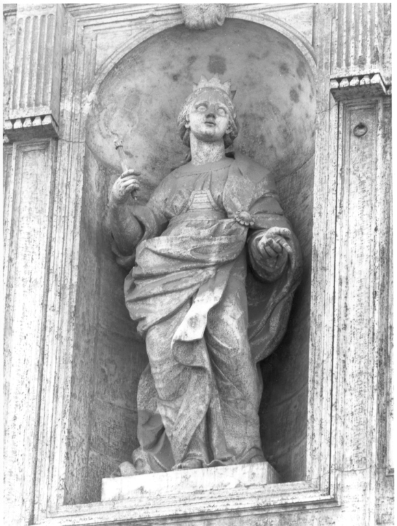S. Clotilde (statua) di L'Estode Pierre (sec. XVIII)