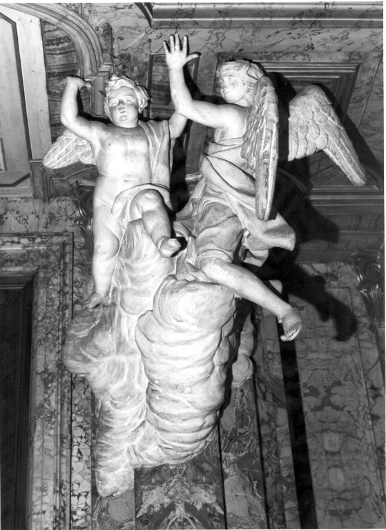 Angeli (gruppo scultoreo) - ambito francese (sec. XVIII)