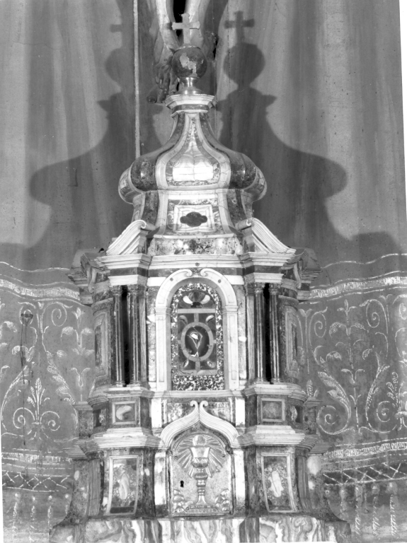 tabernacolo - a tempietto - ambito romano (sec. XVI)