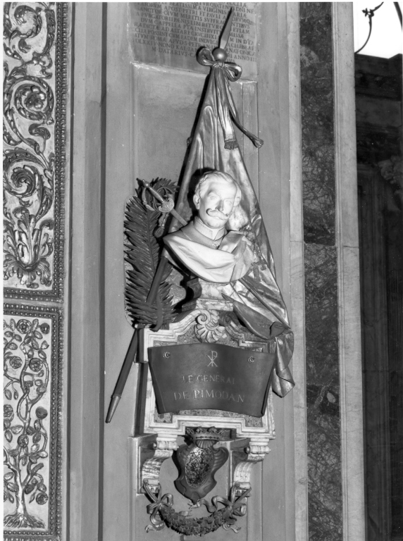 Ritratto di Georges de Rarécourt de Pimodan (busto) - ambito romano (sec. XIX)